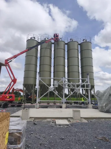 Installation de centrale à béton dans le 40, Pau, TERRELEC64