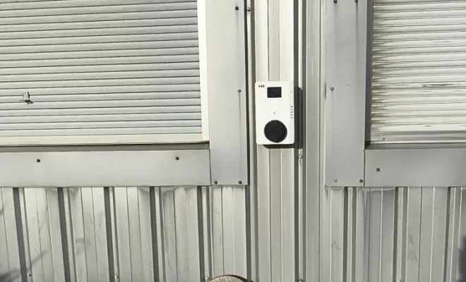 Pose de borne Usine à Béton