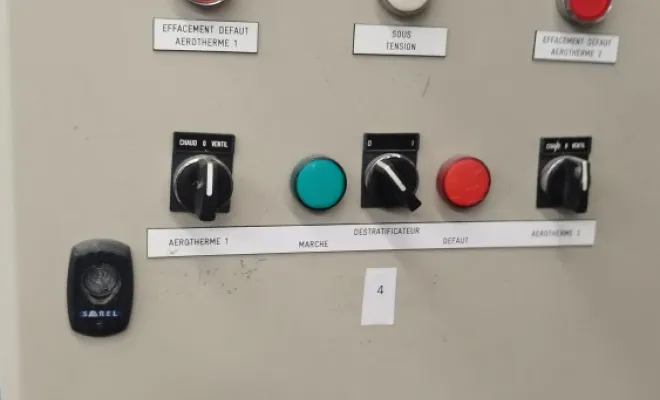 Mise en conformité du coffret électrique chez Castorama à Colmar, Pau, TERRELEC64