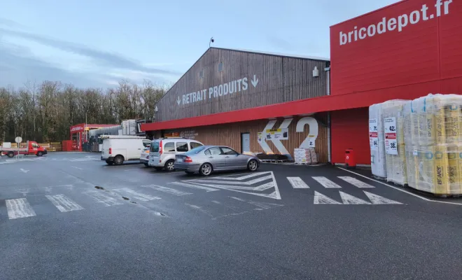 Travaux Brico dépôt Cahors, TERRELEC64