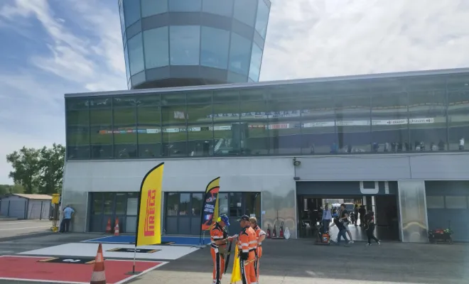 Travaux électriques au circuit de Nogaro, Pau, TERRELEC64